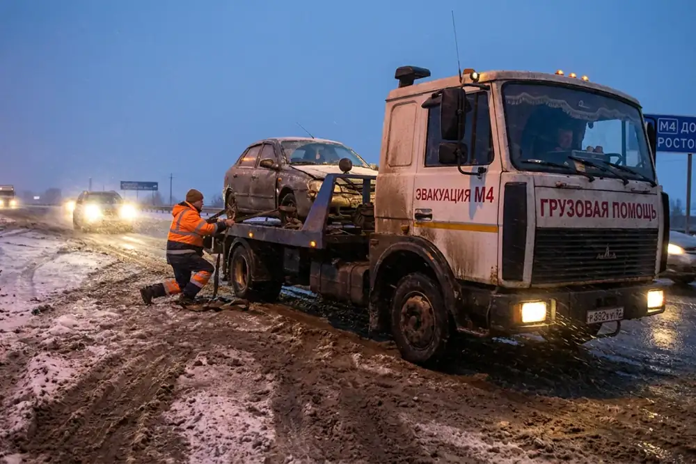 Межгородская эвакуация из Ростова по трассе М4 «Дон»